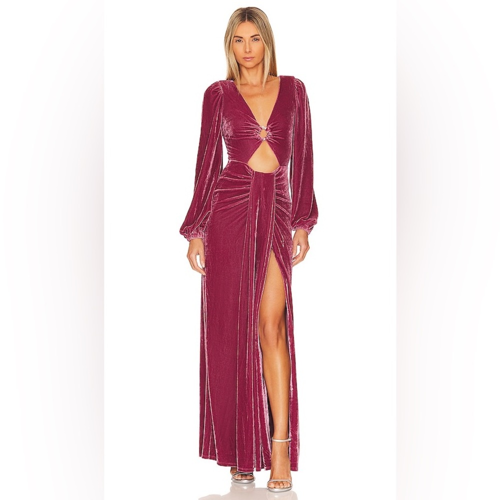 Tularosa Olivier Gown in Mauve
Velvet